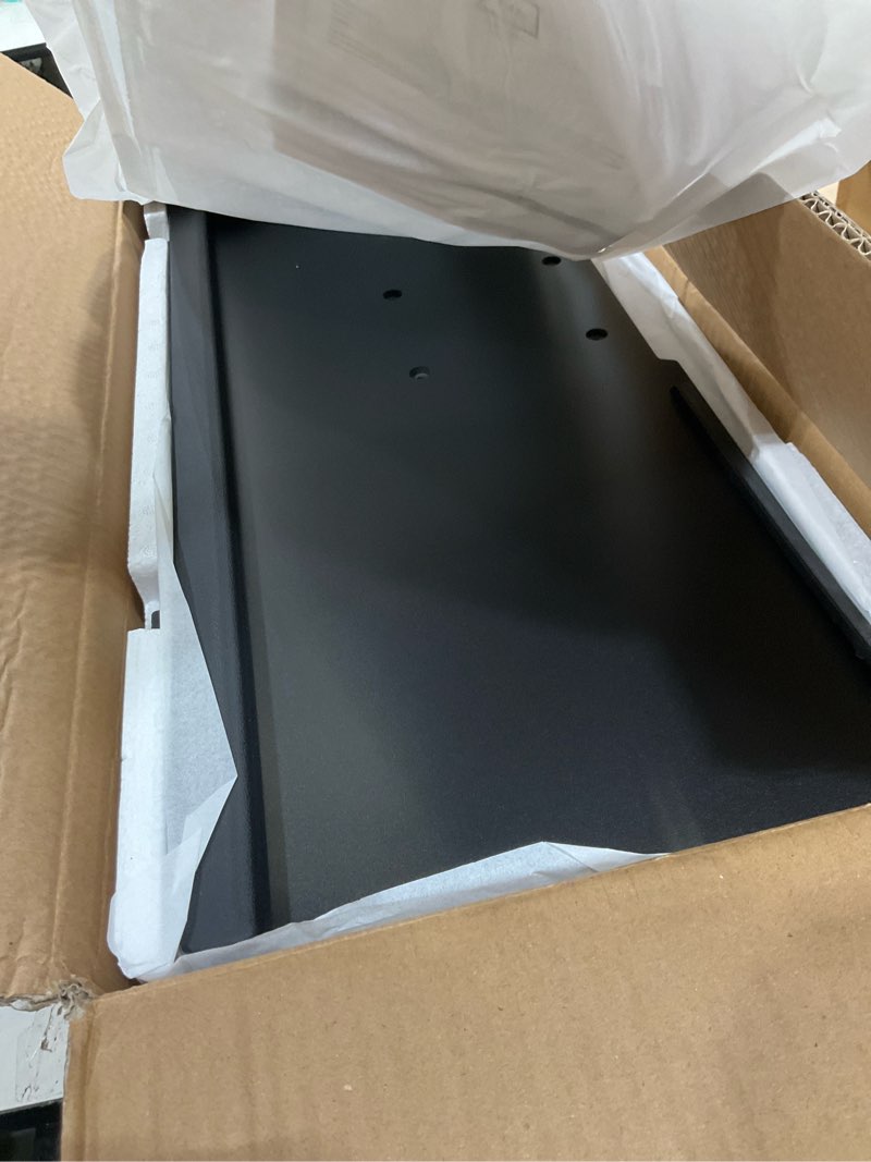 Condition photo showing Good Condition for Monoprice Adjustable Ergonomic Keyboard Tray – With a 26.4 x 10in Full Size Platform, Extends Min 18.2in / Max 30.8in, Black - Workstream Collection