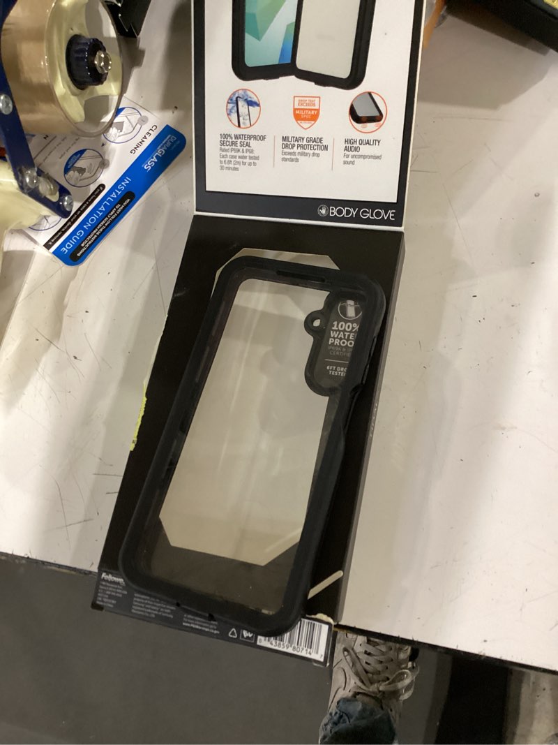 Condition photo showing Good Condition for body glove waterproof tidal phone case for samsung galaxy a17 5g - black/clear