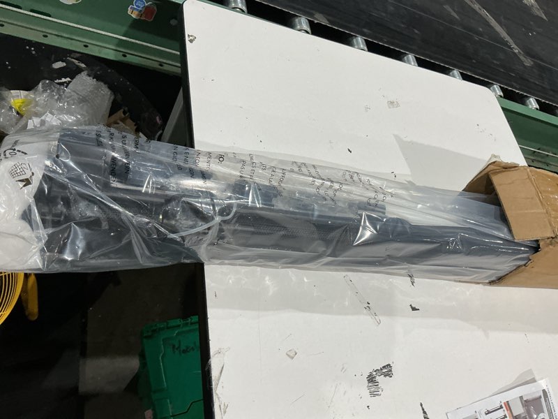 Condition photo showing Good Condition for hengmei stair safety gate, safety gate, extendable 120in , baby barrier, dog barriers, retractable gate, stair gate for babies, pets, black,
