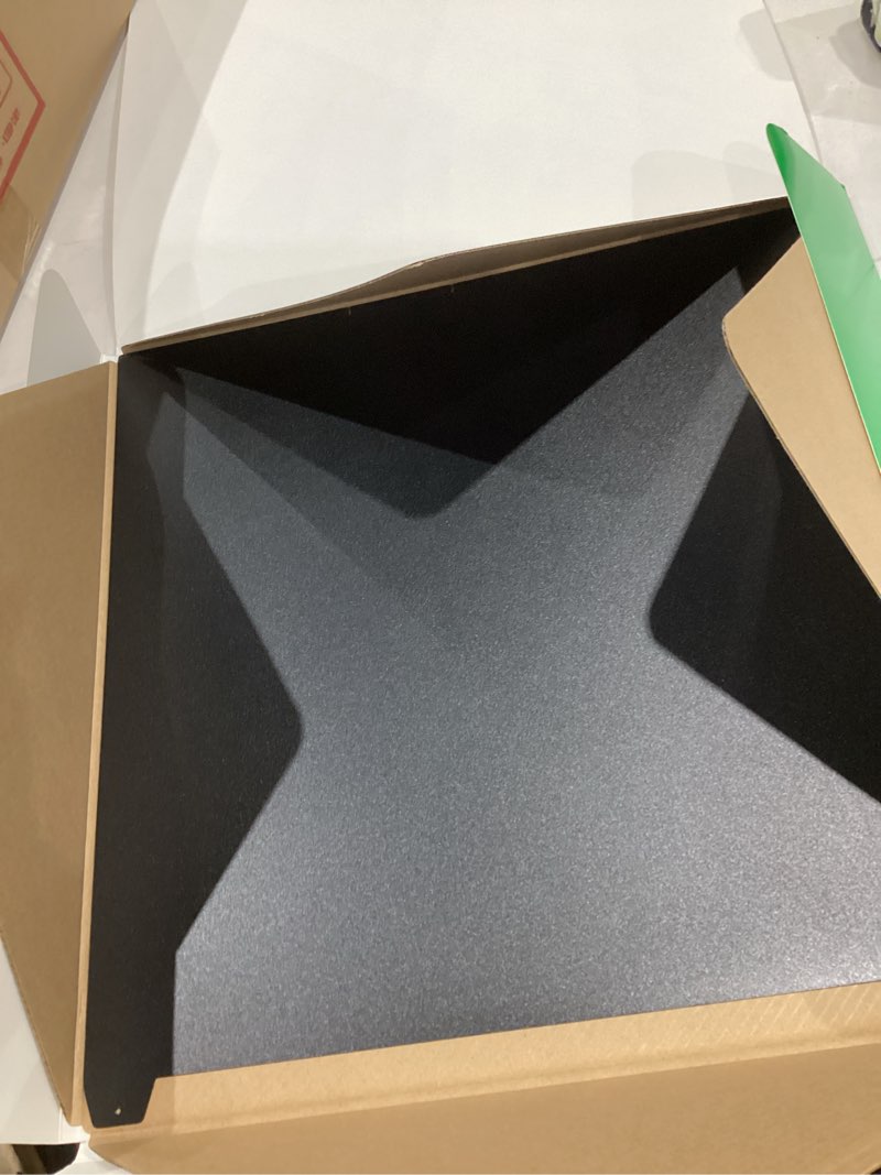 Condition photo showing New/Like New for creality k2 plus build plate epoxy resin coating 370x370mm spring steel magnetic k2 plus smooth build plate ep bed plate for creality k2 plus k2 plus ep plate