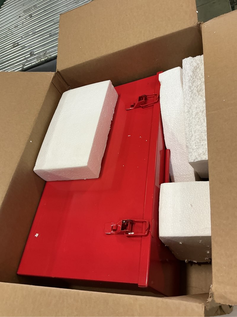 Condition photo showing As Is for VEVOR Electric Rebar Cutter, 1250W Portable Electric Hydraulic Rebar Cutter, Cutting up to 3/4 Inch #6 4-20mm Rebar within 4 Seconds,110V,with Easy to Carry Stainless Box 1250W RC-20