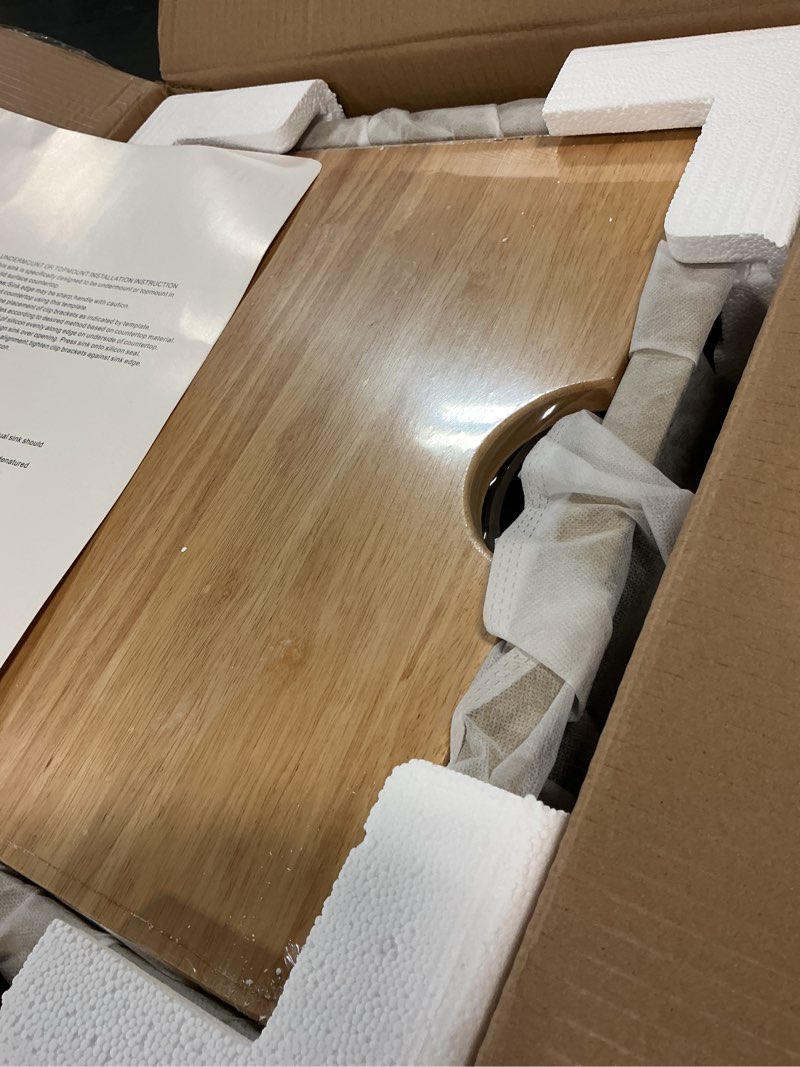 Condition photo showing New/Like New for gold undermount bar sink workstation,16x19 small kitchen sink brushed gold bar sinks undermount 18 gauge single bowl stainless steel kitchen sinks with cutting board 16"x19"x9" gold