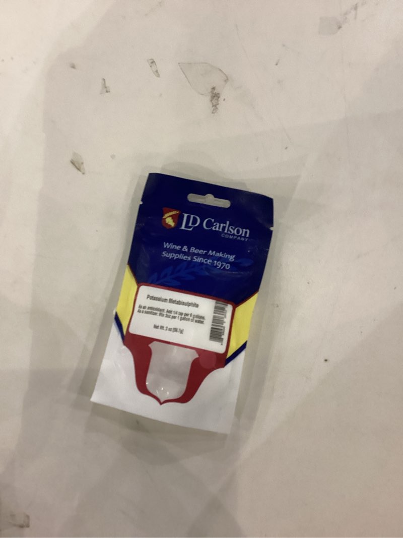 Condition photo showing New/Like New for Ld carson potassium metabisulphite