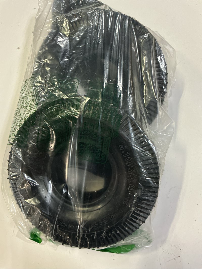 Condition photo showing Good Condition for (2 pack) ar-pro 10" heavy-duty replacement all-purpose utility tire and tube - 4.10/3.50-4" pneumatic tires with 10" inner tubes tr-13 straight valve stem for lawn mowers, hand trucks, and more