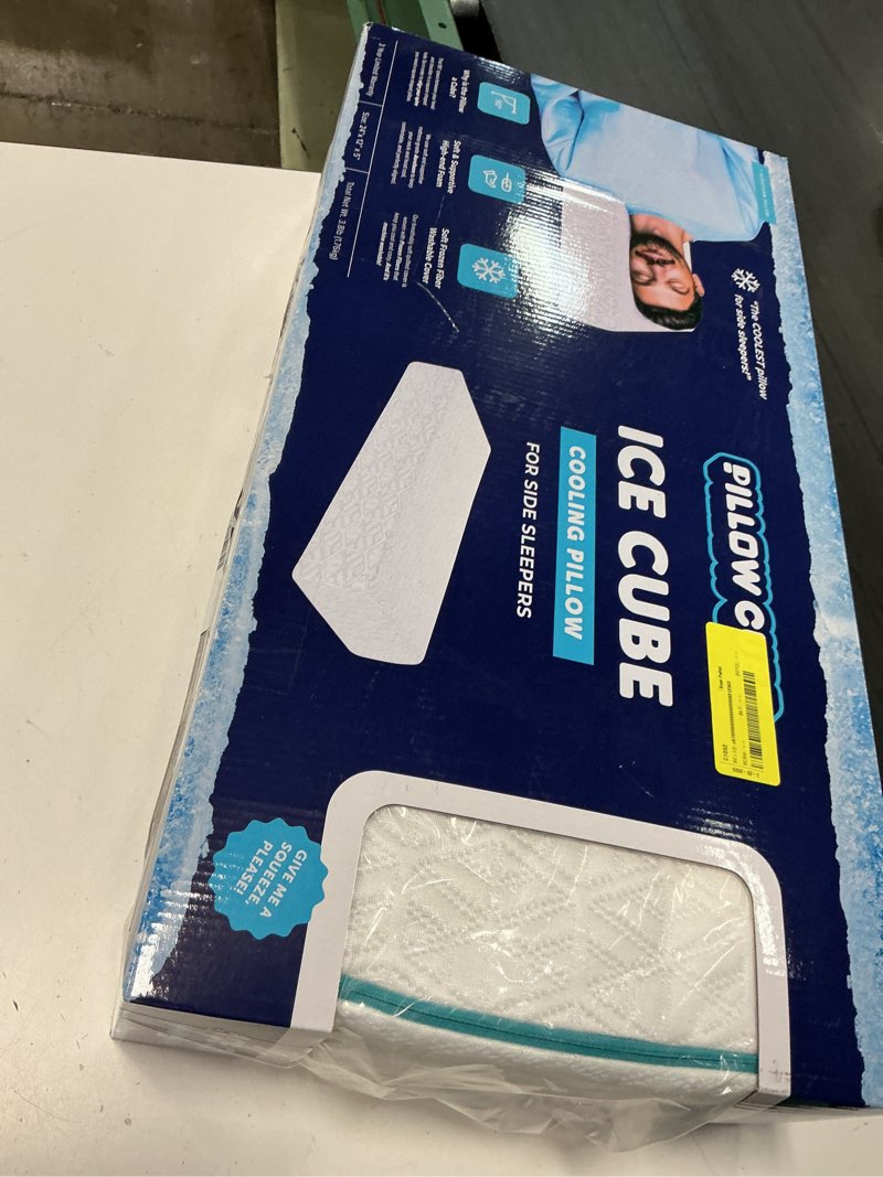 Condition photo showing New/Like New for pillow cube ice cube cooling memory foam bed pillow (1 count)