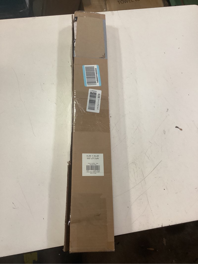 Condition photo showing New/Like New for lazblinds cordless cellular shades, no tools no drill light filtering honeycomb shades pleated blinds for windows, 26'' w x 36'' h, white light filtering-white 26'' w x 36'' h