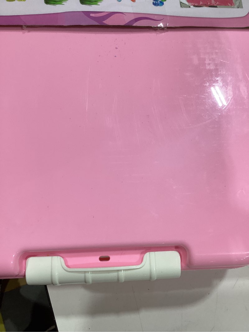 Condition photo showing New/Like New for mermaid sensory bin,play sand art kit for girls and boys with 2.2lbs sensory play colored sand,treasure accessories and sandbox,beach toy christmas birthday present for kids ages 3 4 5 6 7 8