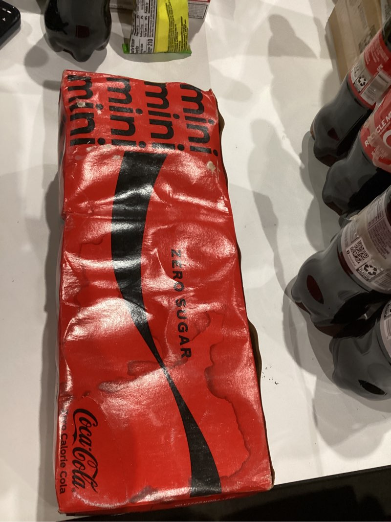Condition photo showing Good Condition for Coca-Cola Coke Zero Sugar Diet Soda, 10 Pack Zero Sugar 7.5 fl oz (Pack of 10)