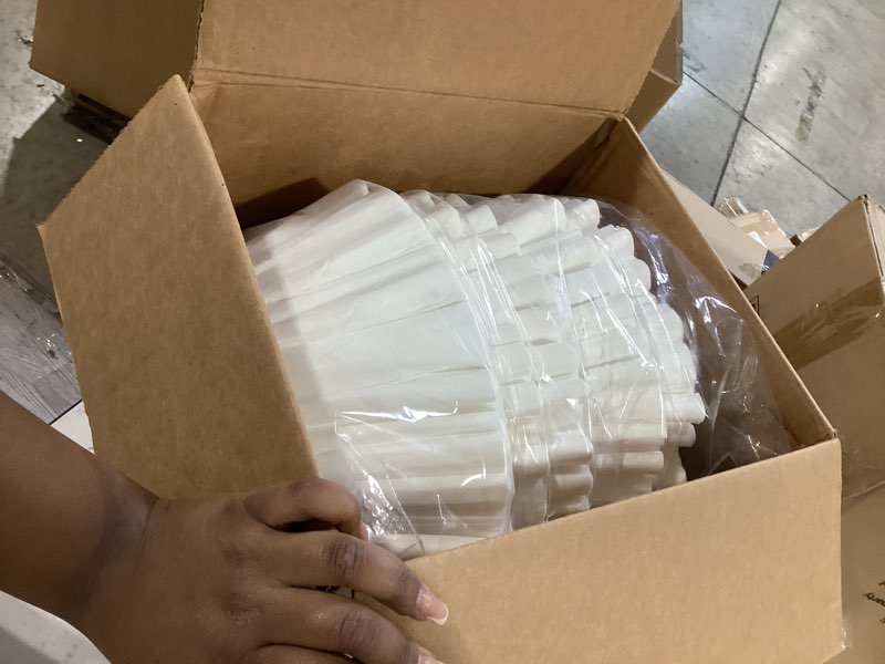 Condition photo showing Good Condition for bunn commercial urn & iced coffee paper filters, 252 count, 20109.0000, large, white