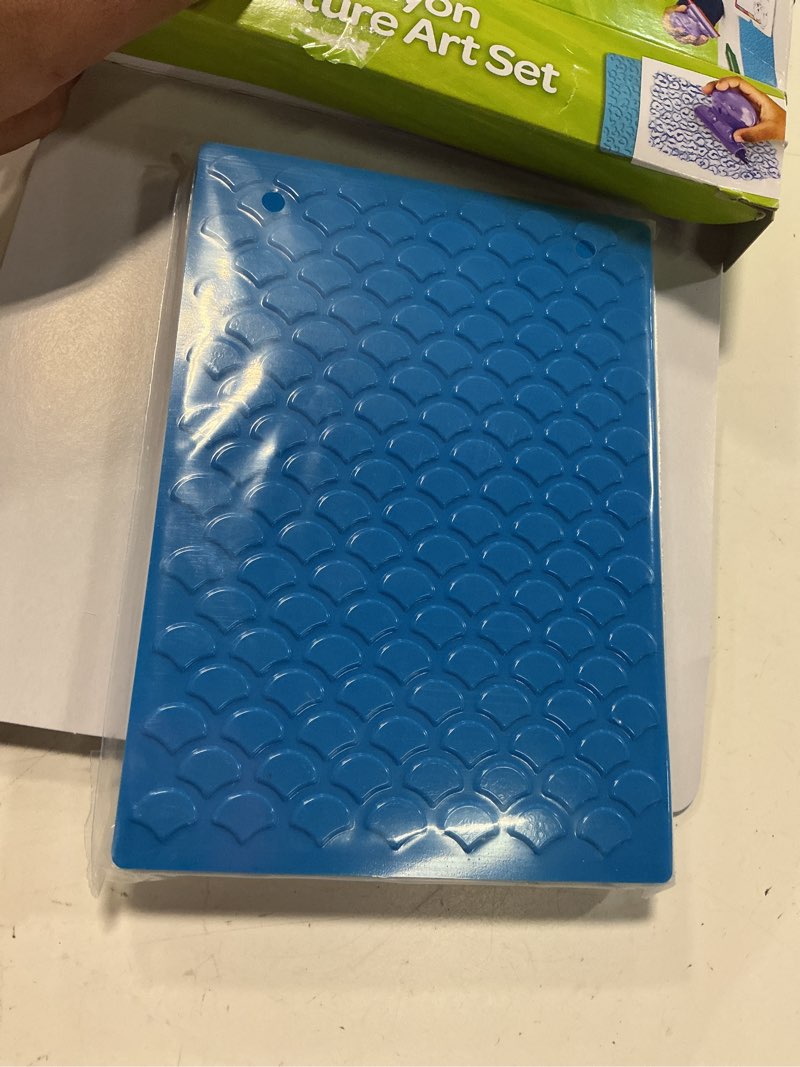 Condition photo showing Good Condition for crayola texture art kit for kids, large toddler crayons & textured rubbing plates, adaptive activity set, preschool supplies, learning toys and gifts for toddlers, 2+