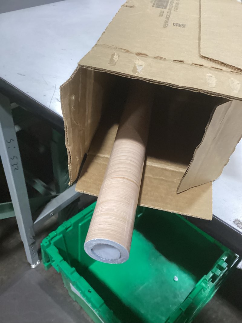 Condition photo showing Good Condition for Heroad 23.6"x118" Widen Wood Contact Paper Peel and Stick Wood Grain Wallpaper Oak Light Wood Contact Paper Countertops Cabinet Vinyl Wrap Thicken Textured Decoration Waterproof Self-Adhesive 23.6" x 118" Oak