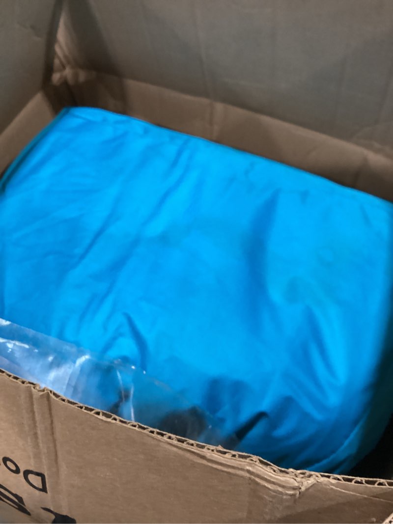 Condition photo showing Good Condition for corani 14.1'x6.5'x9' inflatable tents for camping, portable 6/8/10 person blow up air tent, waterproof windproof easy setup large family tent with 2 doors, 6 windows, mosquito screen navy blue 10 person 14.1x9ft