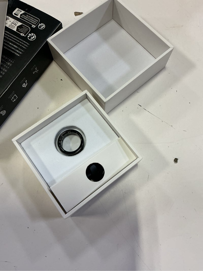 Condition photo showing As Is for wnrtsa smart ring for women & men, fitness tracker with heart rate, blood oxygen, sleep monitoring, 