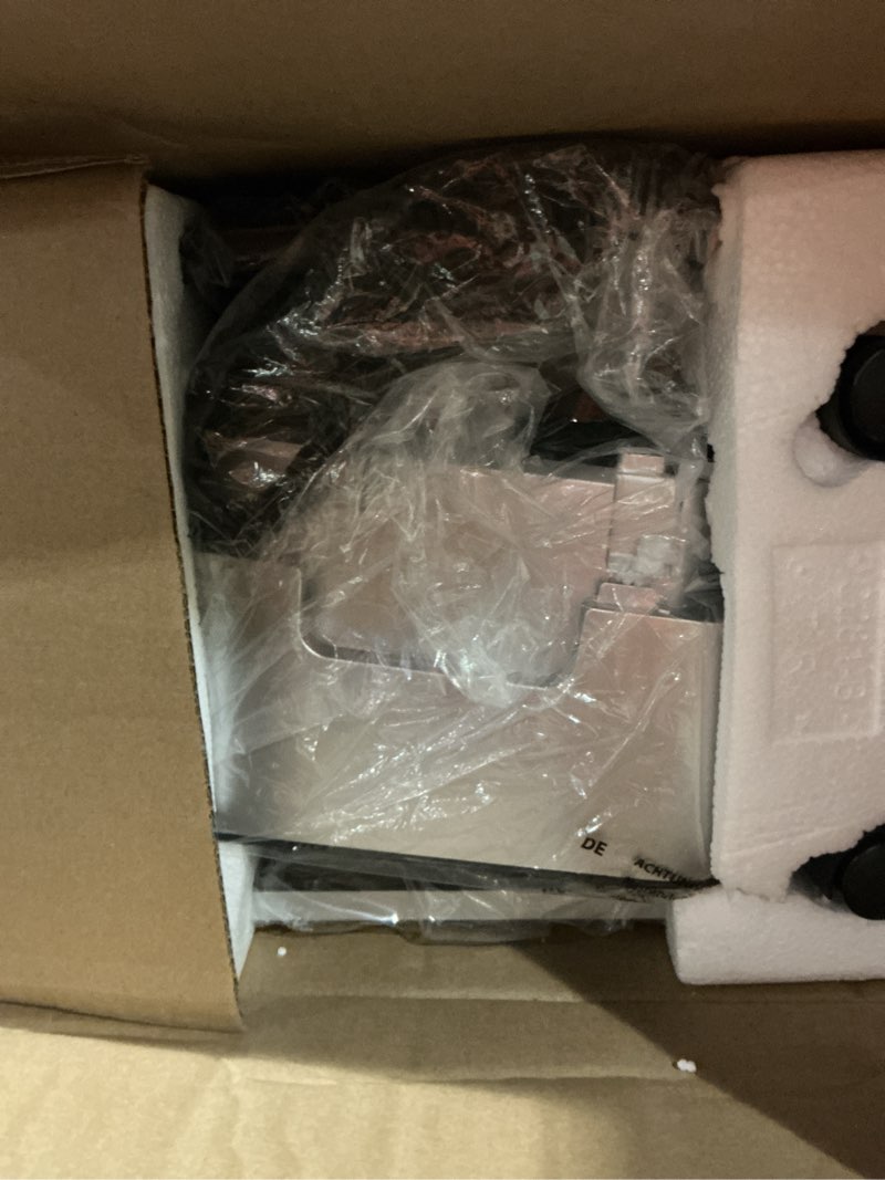 Condition photo showing Good Condition for bonsen 14-sheet paper shredder for home office, heavy duty cross cut shredder with 5.3 gal pullout bin, quiet shredder for cds/credit card/staple, p-4 security, anti-jam system