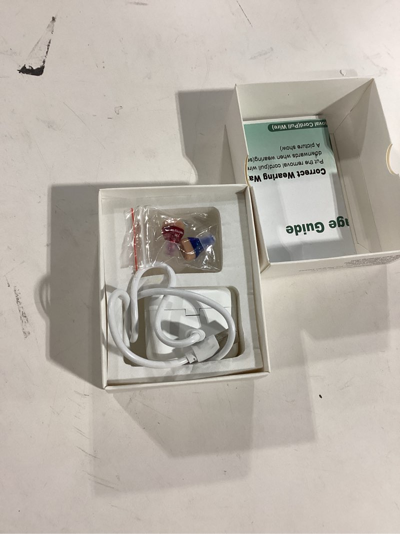 Mirasing Rechargeable Hearing Aids for Seniors & Adults, Invisible Hearing Aid With Noise Cancelling