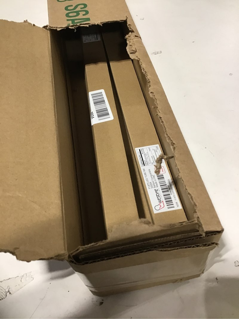 Condition photo showing New/Like New for 22 Inch F14T5/850 LED Replacement Bulbs, 5000K Daylight White, T5 LED 9 Watts Replace Fluorescent Bulb with LED, Replacement Tube for Counter and Cabinet Fixture, 4 Pack 5000k Daylight White 4 Pack