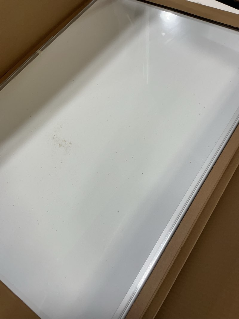 Condition photo showing Good Condition for Magnetic White Board 36" x 24" for Wall, Dry Erase Board for Home Office, School, Study Room – Silver Aluminum Frame, 2 Markers, 4 Magnets, Included Eraser 36"x24"