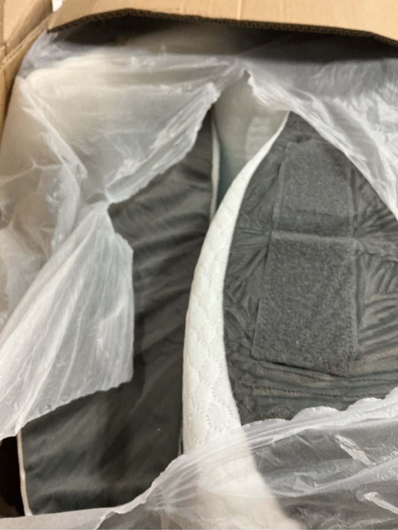 Condition photo showing Good Condition for 4pcs wedge pillow set for after surgery, orthopedic bed wedge pillow for back pain relief, sitting up in bed, acid reflux, adjustable post surgery pillows for gerd, snoring, white/grey