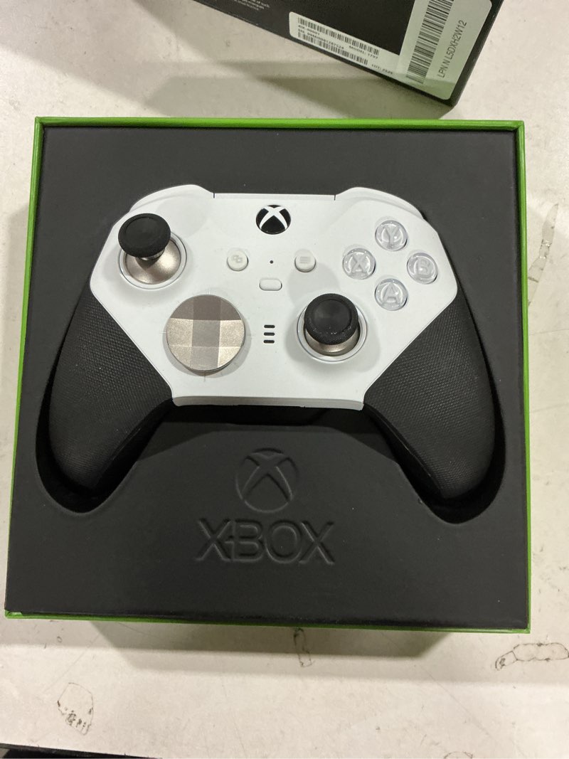Condition photo showing Good Condition for Xbox Elite Series 2 Core Wireless Gaming Controller – White Series X|S, One, Windows PC, Android, and iOS