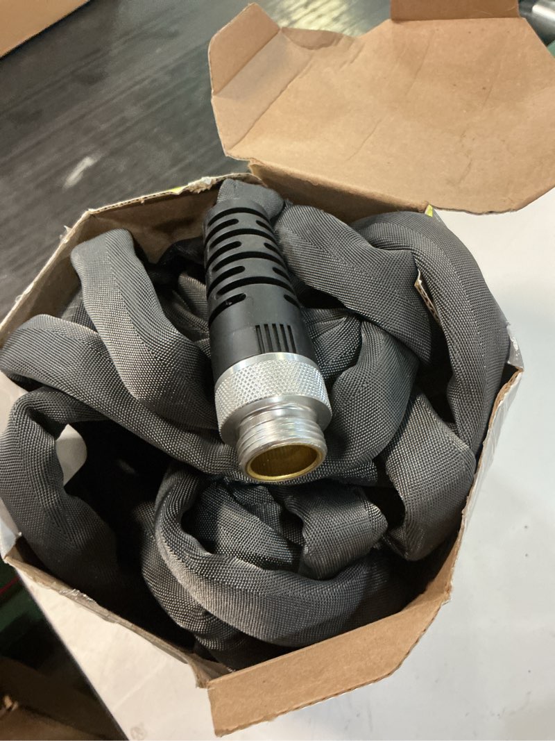 Condition photo showing As Is for teknor apex zero-g 5/8 in. d x 50 ft. l heavy duty commercial grade garden hose