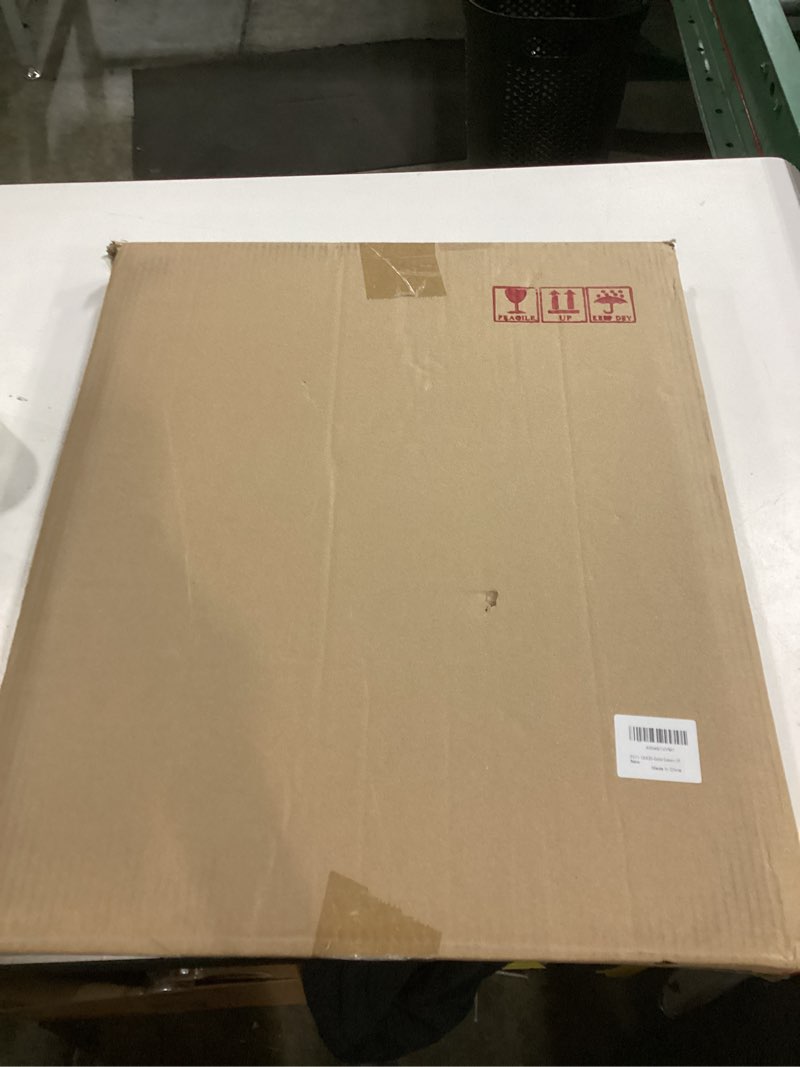 Condition photo showing New/Like New for 16x20 picture frame, hd real glass ornate vintage 16x20 photo frame, 16 by 20 poster frame with gold green texture border horizontal & vertical display for tabletop or wall decor (1 pack) gold green 16x20