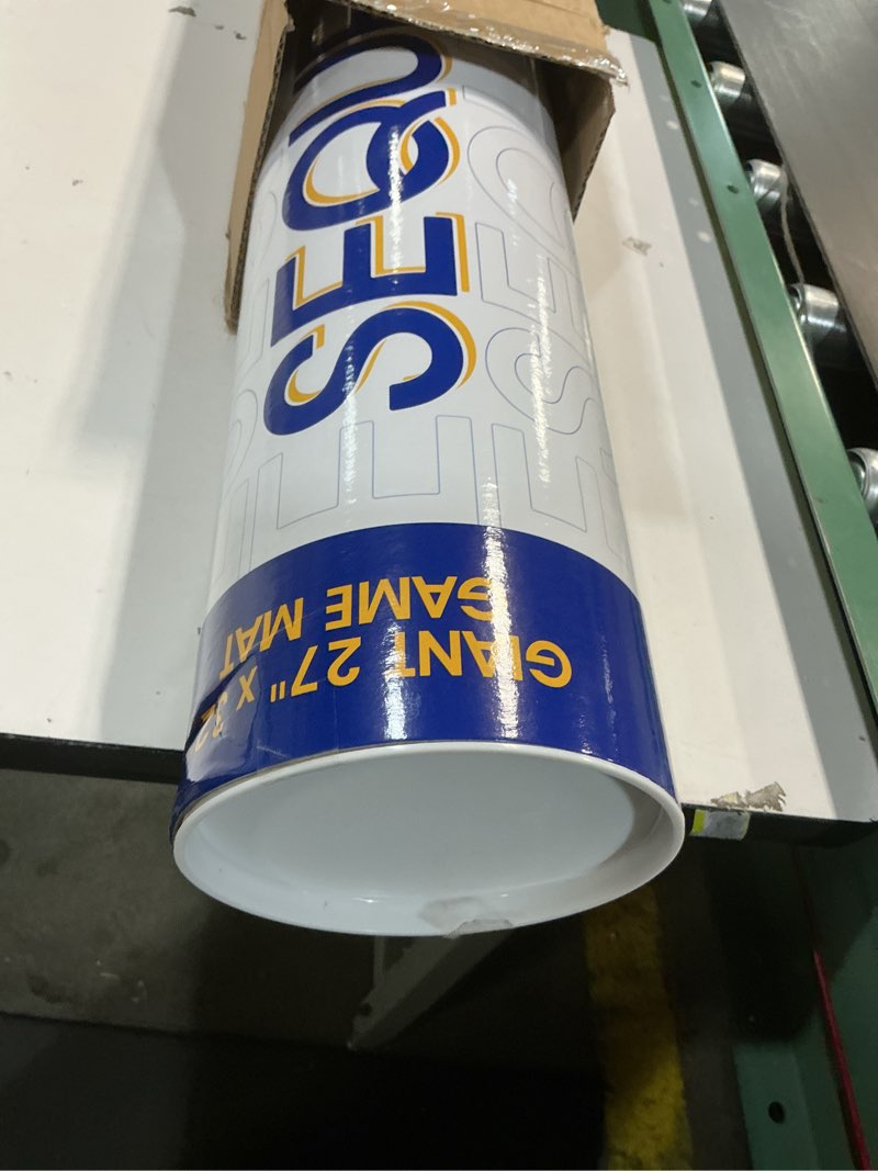 Condition photo showing Good Condition for Jax Giant (aka Jumbo) SEQUENCE Game - Tube Edition with Cushioned Mat (27" x 32") Cards and Chips, Package Colors May Vary. Giant (aka Jumbo) tube Giant (aka Jumbo)