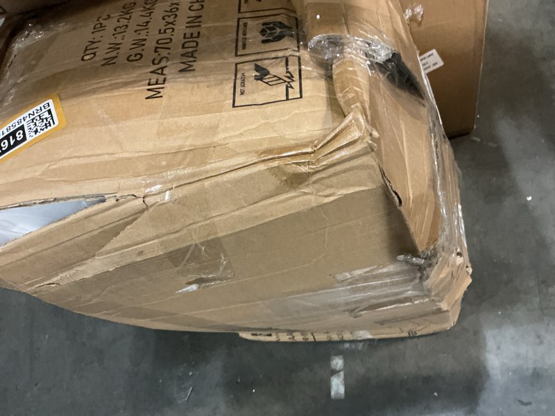 Condition photo showing Good Condition for aaaaacessories outdoor deep seat cushions, waterproof, fade-resistant patio furniture replacement cushions, 23.5" x 25.5" x 5" + 23.5" x 19", set of 4, dark gray 23.5x25.5-19'' mid back-4 count dark gray