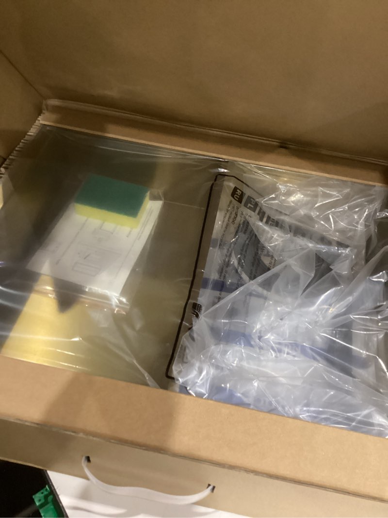 Condition photo showing New/Like New for Qeke 14x18 Medicine Cabinet Recessed, Medicine Cabinet Without Mirror, 304 Stainless Steel Medicine Wall Niche with Double Shelves, Brushed Golden Brushed Golden 14"x18"