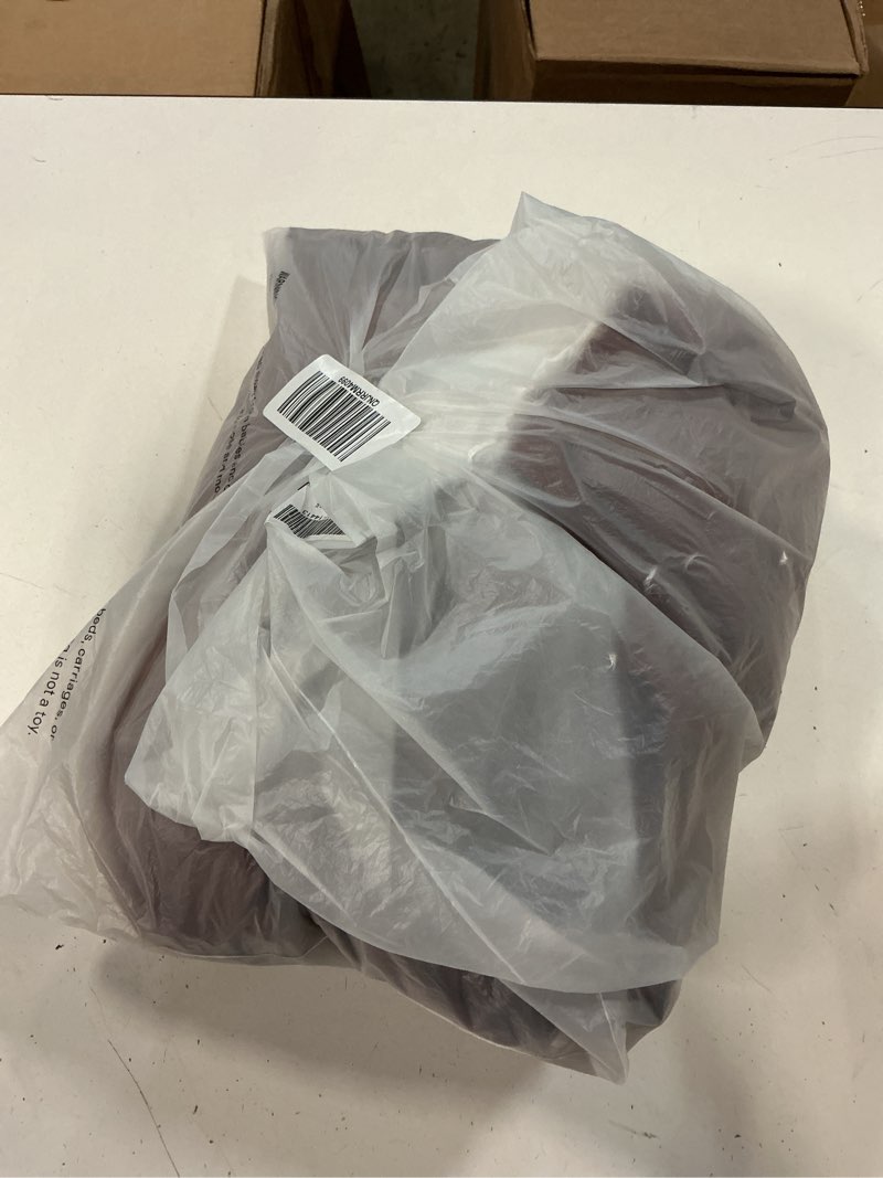 Condition photo showing Good Condition for european linen fitted sheet set, twin xl, bordeaux