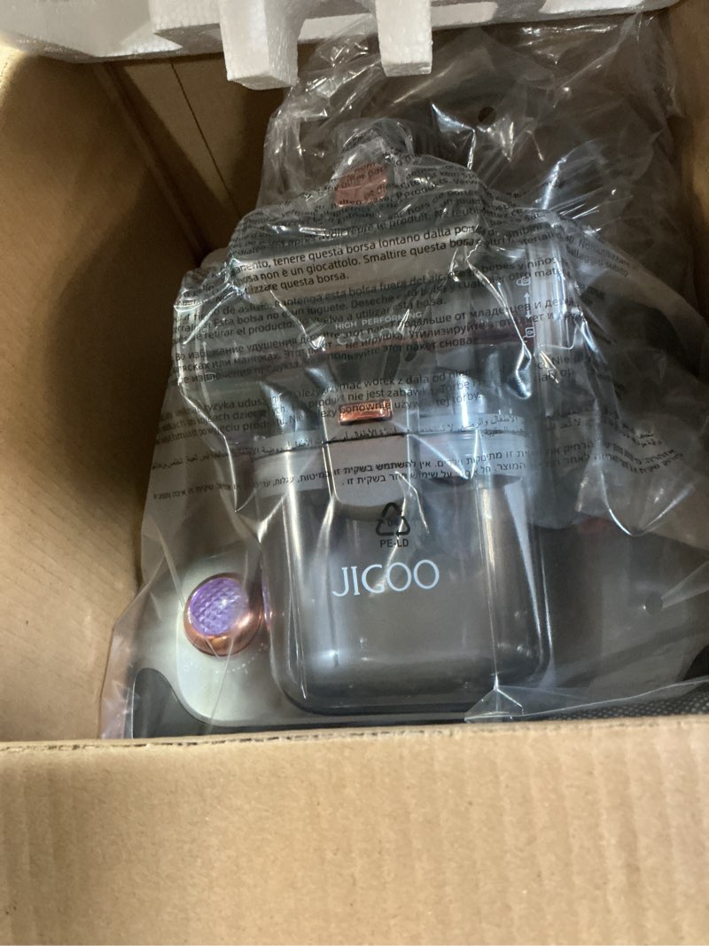 Condition photo showing New/Like New for jigoo t600 bed vacuum cleaner with uv-c light, 15kpa suction 700w powerful double cup handheld vacuums, mattress vacuum cleaner with smart dust sensor, ultrasonic & heating tech, hepa filter - corded t600 uv mattress vacuum