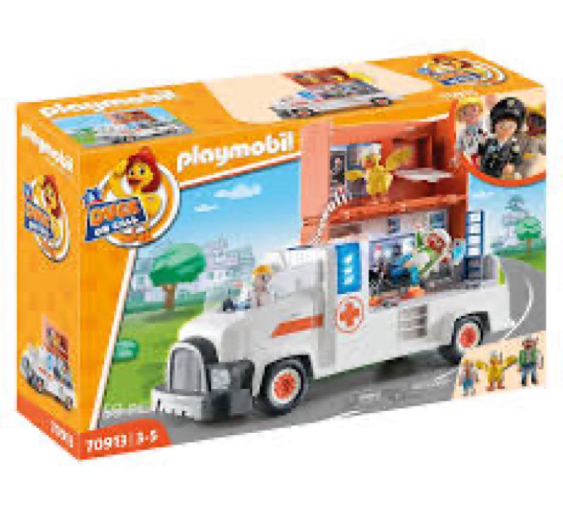 PLAYMOBIL Duck On Call - Ambulance