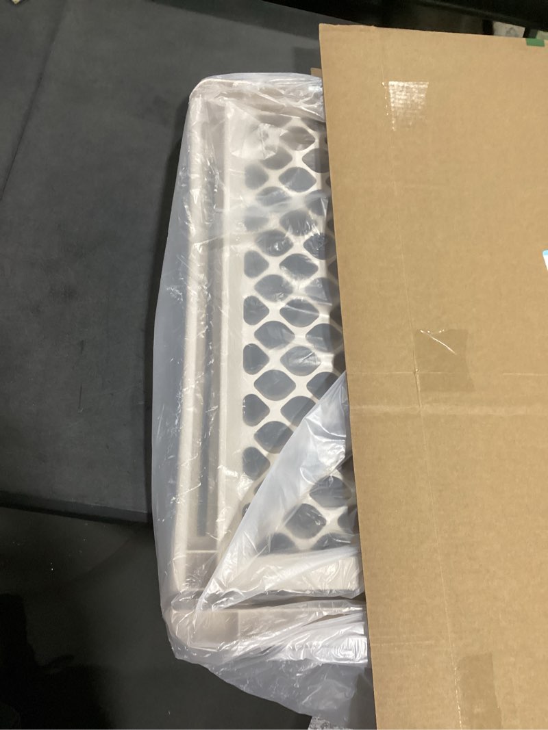Condition photo showing Good Condition for toddleroo by north states - supergate ergo baby gate: plastic baby gate for stairs & doorways - adjustable indoor safety gate - made in usa - 26 to 42 inches wide - 26 inches tall - sand