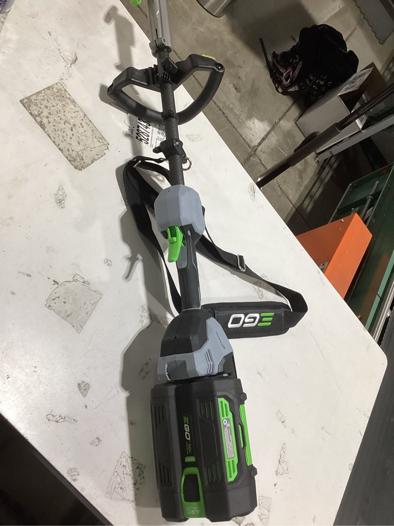 Condition photo showing Good Condition for ego power+ powerload with carbon fiber shaft 56-volt 16-in telescopic shaft battery string trimmer