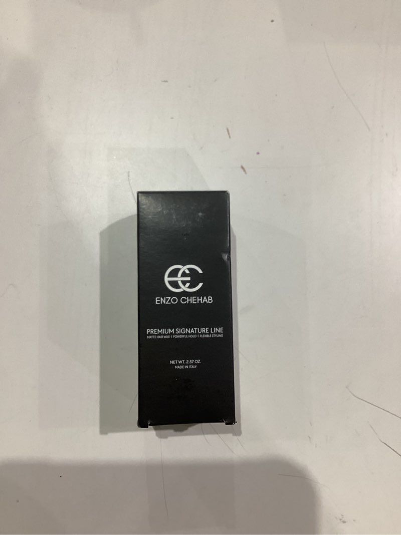 Condition photo showing New/Like New for Enzo Signature Hair Styling Stick for Men & Women - Non Greasy Matte Hair Wax - Strong Hold & Flexible Styling Stick - Natural Hair Wax Smoothening Finish with Beeswax and Cottonseed Oil