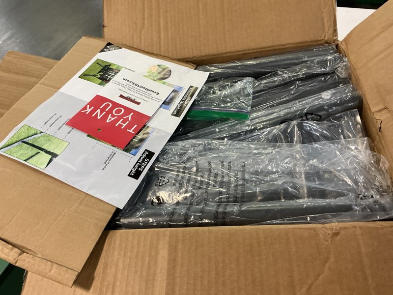 Condition photo showing As Is for 9 Hole Pitching Net with Strike Zone, Baseball Pitching Target, Softball Pitching Net, Portable Pitcher Training Equipment Height Adjustable Black