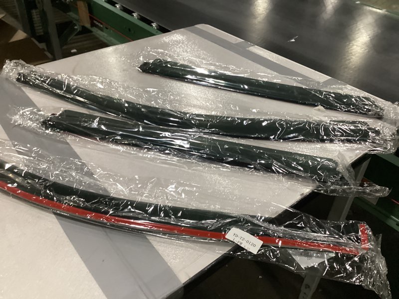 cxdar window rain guards visors for 2015-2020 chevy tahoe/gmc yukon (not for xl or denali), out-chan