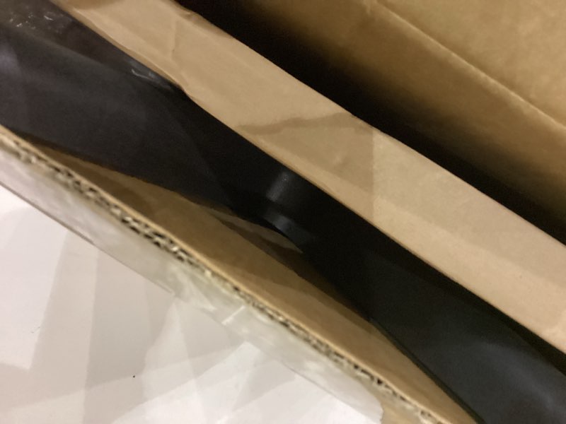 Condition photo showing As Is for Salon Tray on Wheels - Premium Aluminum Tattoo Tray Rolling Trolley - Adjustable Salon Service Rolling Tray Hairdresser Cart with Clinic Spa Rolling Tray Wheels (Black)