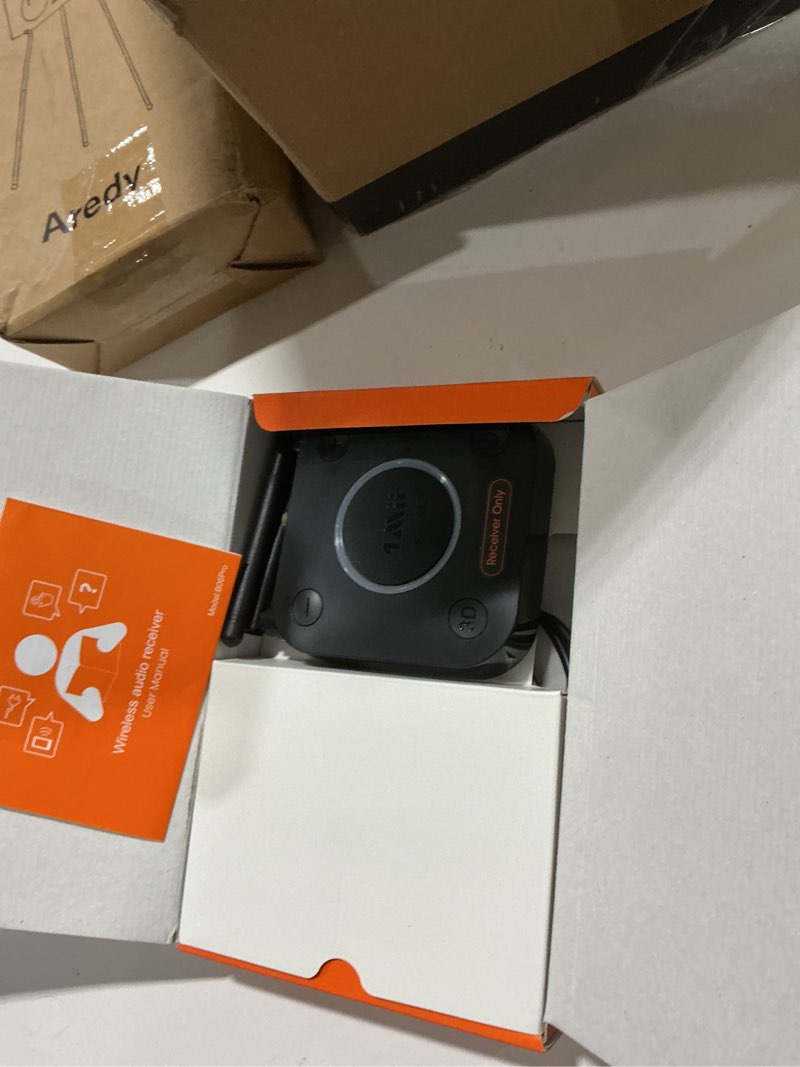 Condition photo showing Good Condition for [Upgraded] 1Mii B06Pro Long Range Bluetooth Receiver, HiFi Wireless Audio Adapter, Bluetooth 5.1 Receiver with 3D Surround aptX HD Low Latency Optical RCA AUX 3.5mm Coaxial for Home Stereo System B06Pro Black