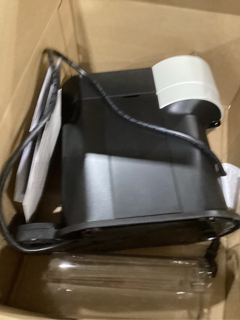 Condition photo showing As Is for as is nespresso vertuo next coffee and espresso maker by de'longhi, white machine only white