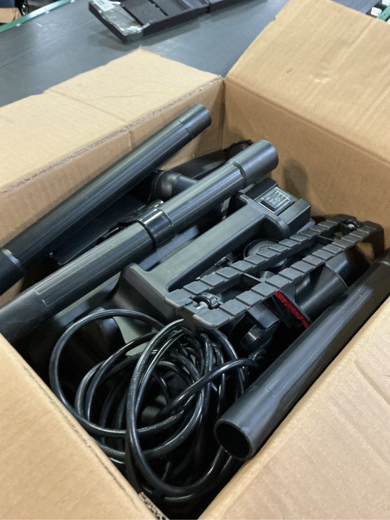 Condition photo showing As Is for VEVOR Shop Vac Wet and Dry Vacuum Cleaner 4 Gallon 5 Peak HP - Powerful Suction with Blower Function & Attachments 3-in-1 Crevice Nozzle - Perfect for Car Carpet Debris Pet Hair Black/Yellow