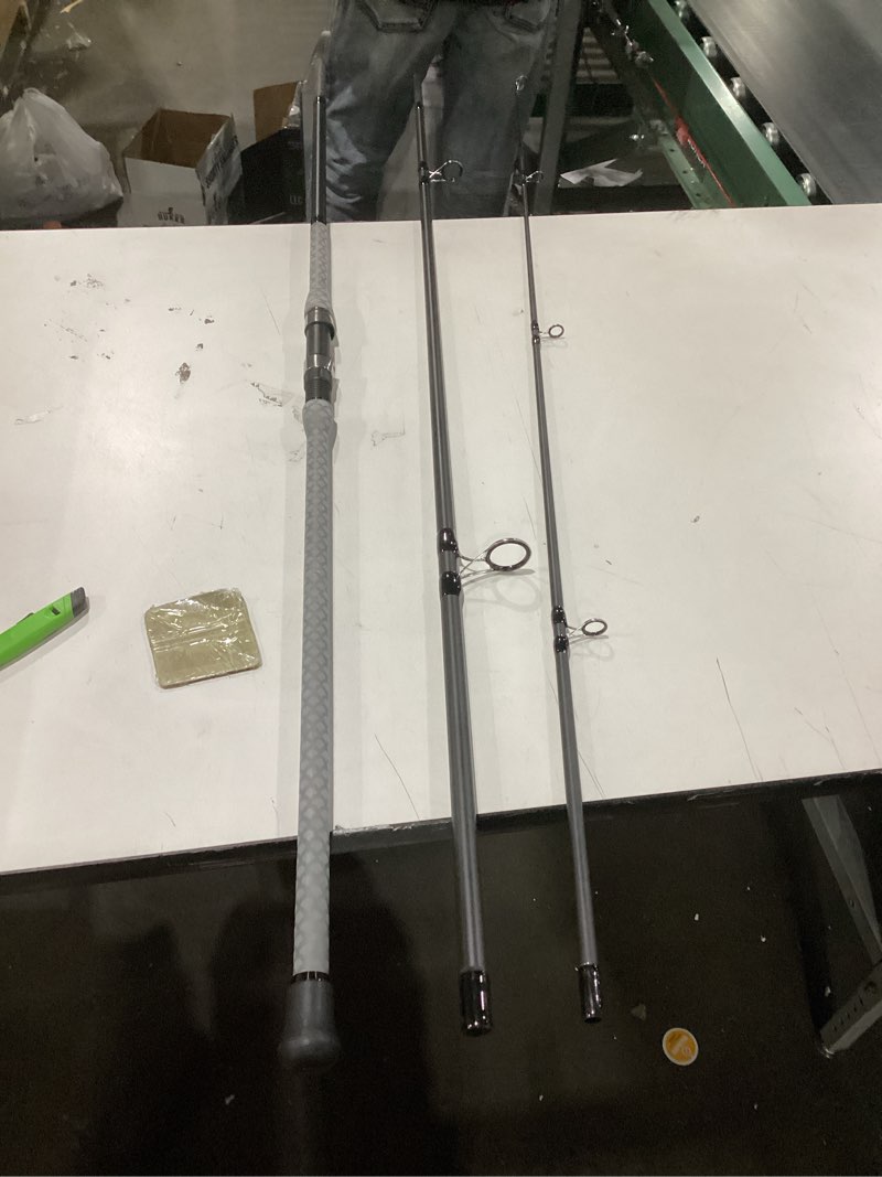 Condition photo showing New/Like New for Carbon Surf Spinning Fishing Rod, Ultra-Light High-Sensitivity Graphite Pole, Saltwater/Onshore 3/4 Pieces Surf Fishing12ft 13ft 14ft 15ft Rod Grey 12'