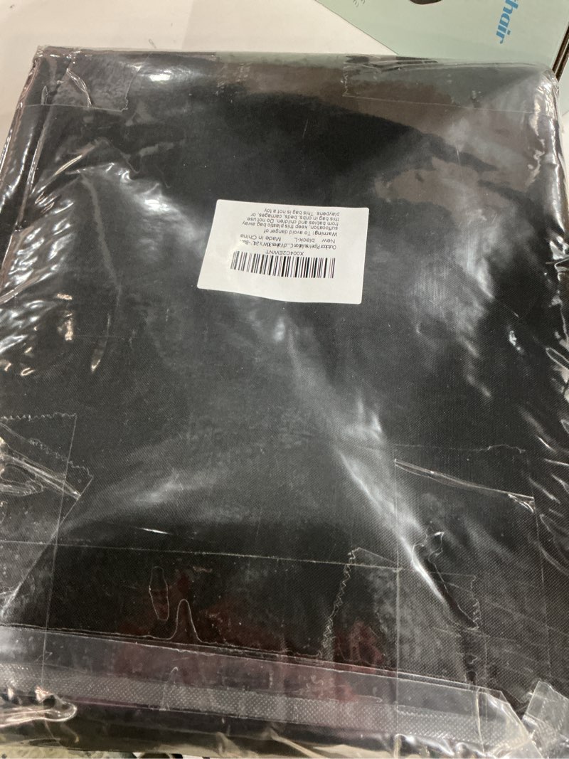 Condition photo showing Good Condition for Outdoor Pipe Insulation Cover, Waterproof Backflow Preventer Cover for Winter Freeze Protection, Heavy-Duty 5-Layer Fabric Insulated Wrap for Sprinklers and Valves 30W x 24H inches -Black 30W"x 24H"-black