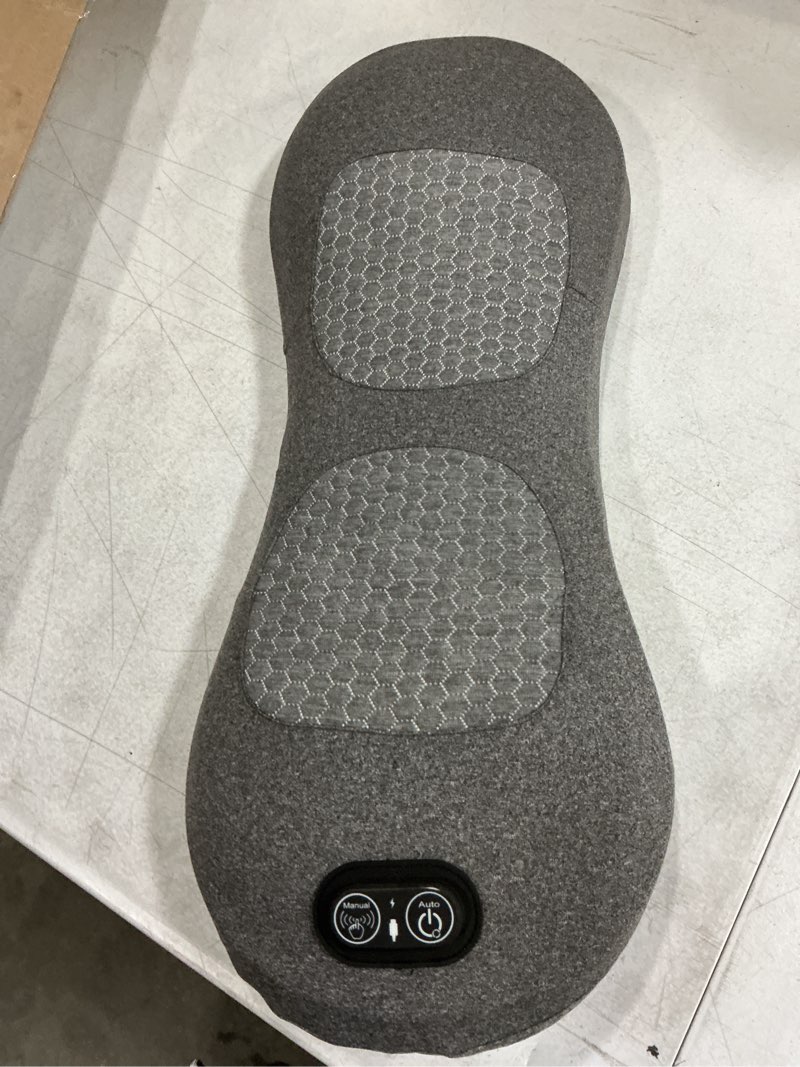 Condition photo showing Good Condition for rechargeable 3 in 1 lumbar support pillow, electric lower back massager waist decompression devices heat vibration