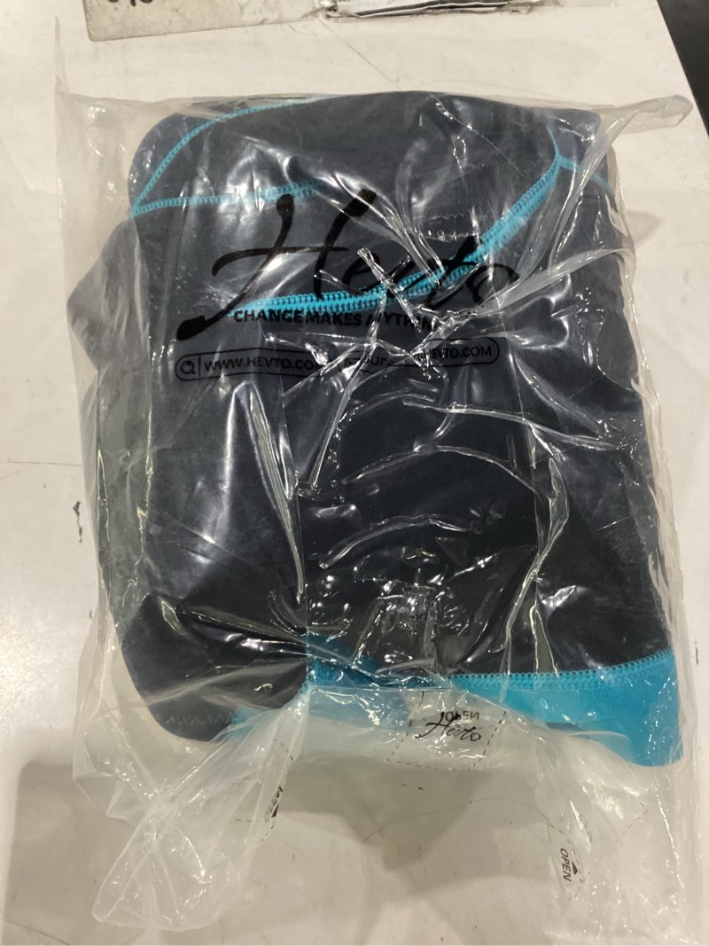 Condition photo showing New/Like New for hevto kids wetsuit shorty for boys toddler girls youth 2mm neoprene thermal wet suit front zip for swimming snorkeling surfing diving k1s-front zip-blue 10