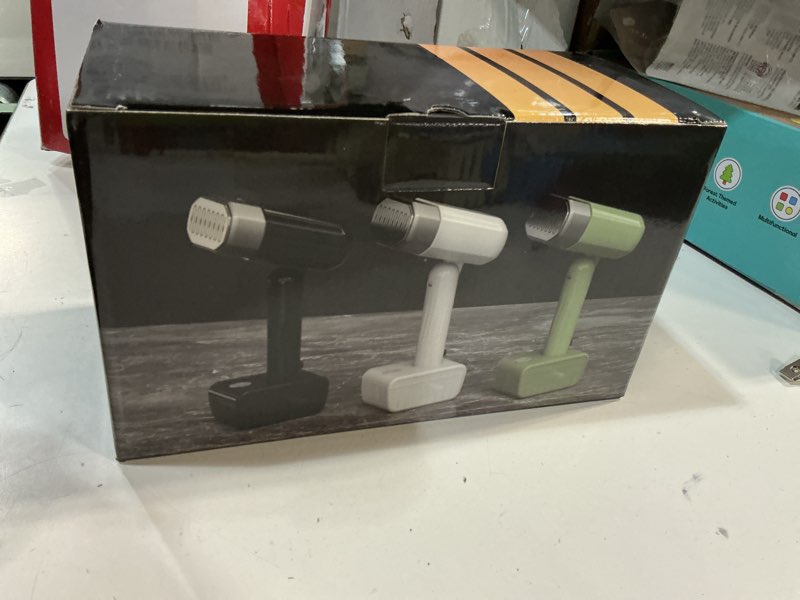 Condition photo showing New/Like New for 2025 Upgrade Steamer for Clothes, 2 in 1 Iron & Steamer for Quick Wrinkle Removal, 5 Adjustable Grades Temperature with LED Digital Display for Home, Office and Travel Use