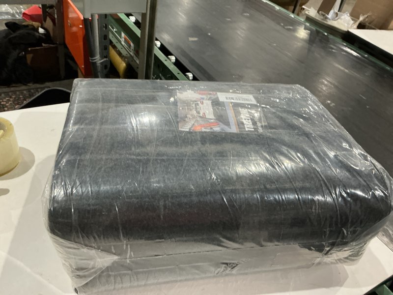 Condition photo showing Good Condition for treetone oil spill mat, 7.4 x 20 ft, premium absorbent oil pad. contains liquids, protects garage floor from spills, drips, splashes and stains. washable, reusable, waterproof rubber parking mats 7.4 x 20 feet