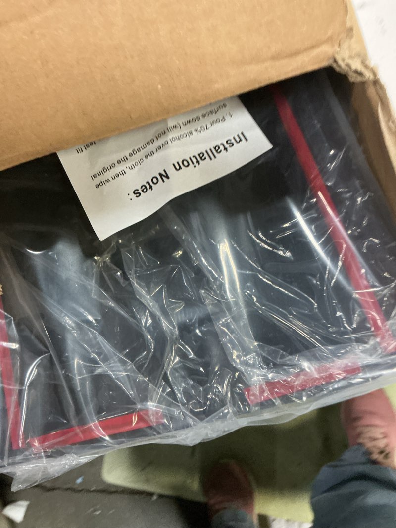 Condition photo showing New/Like New for RT-TCZ Smoked Black Tail Light Lamp Cover Guard Trim Decoration Exterior Accessories Compatible with Dodge Durango 2014-2024