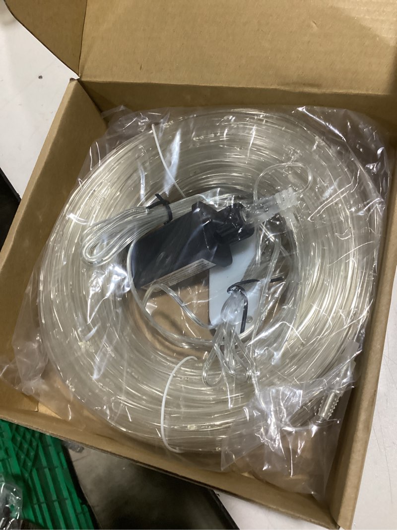 Condition photo showing Good Condition for 99ft rope lights for outside, 300 led string light outdoor waterproof plug in with remote & app control, 16 million colors changing music sync fairy lighting for indoor bedroom christmas decor