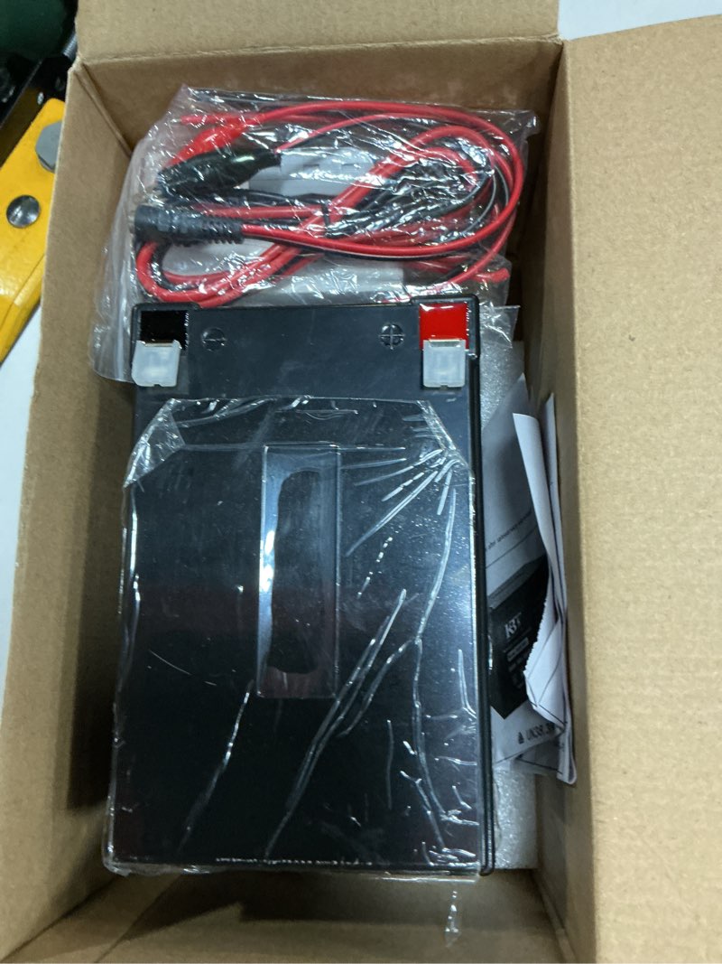 Condition photo showing Good Condition for kbt 24v 6ah deep cycle rechargeable lifepo4 lithium battery with 24v charger, charging cable, cable connector