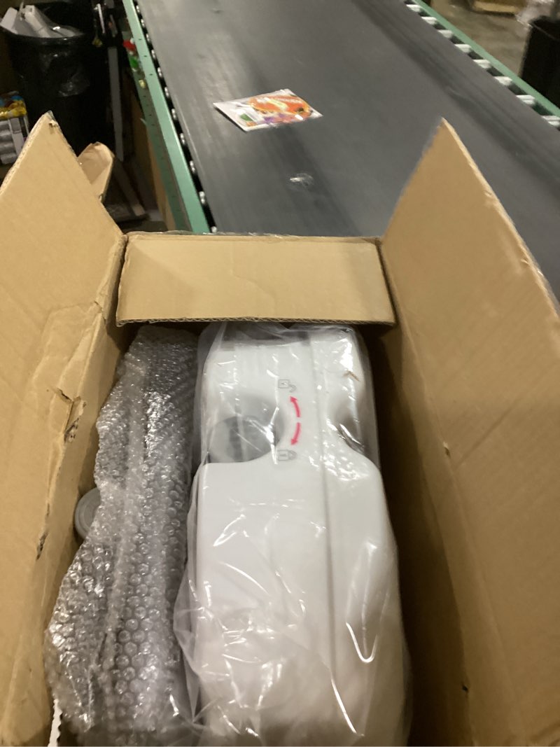 Condition photo showing New/Like New for Raised Toilet Seat with Handles for Elderly - Toilet Seat Risers for Seniors with Adjustable Padded Arms - Elevated Toilet Safety Seat for Standard or Elongated Commode
